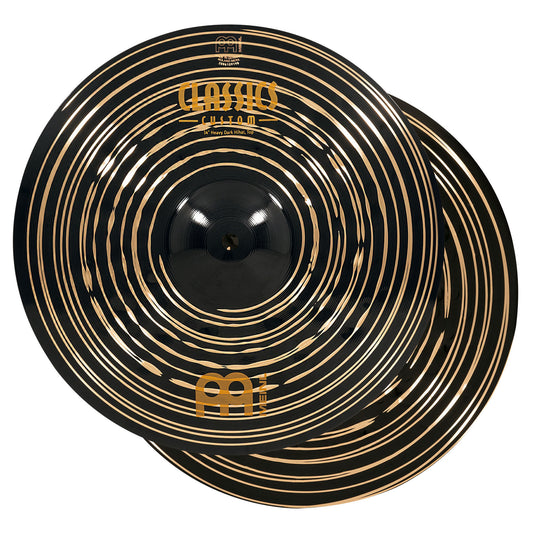 MEINL Cymbals Classics Custom Heavy Dark HiHat - 14"