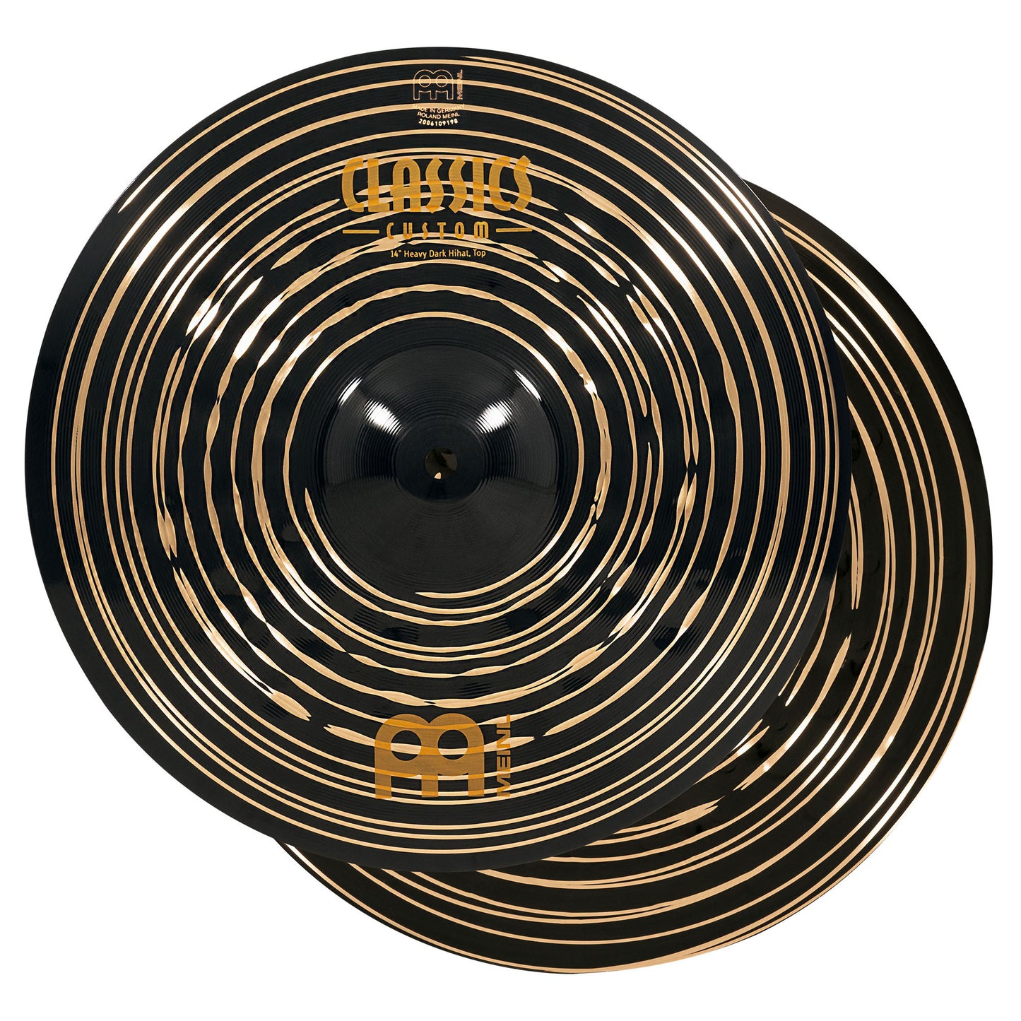 MEINL Cymbals Classics Custom Heavy Dark HiHat - 14"