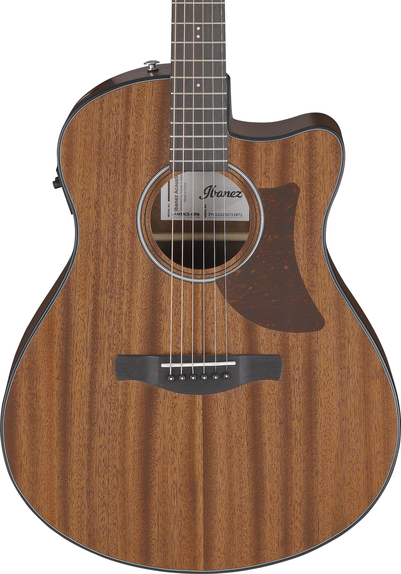 IBANEZ Advanced Acoustic AAM Acoustic Guitar 6-String - Open Pore Natural