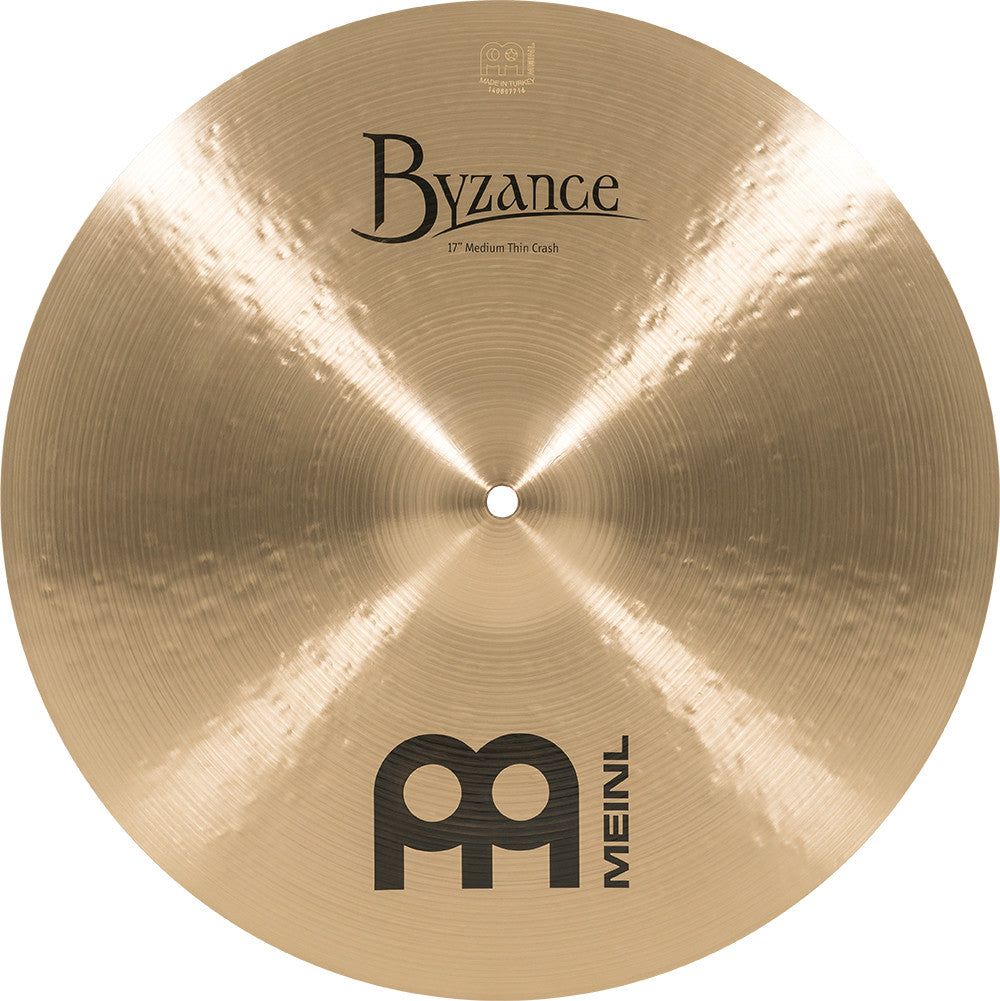 MEINL Cymbals Byzance Traditional Medium Thin Crash - 17"