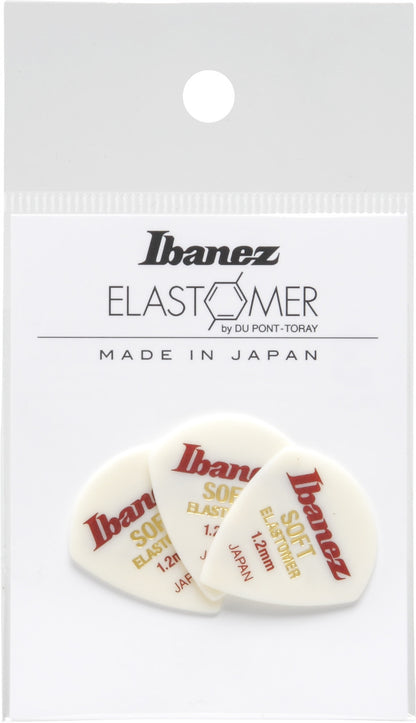 IBANEZ Elastomer Picks - 3er Pack