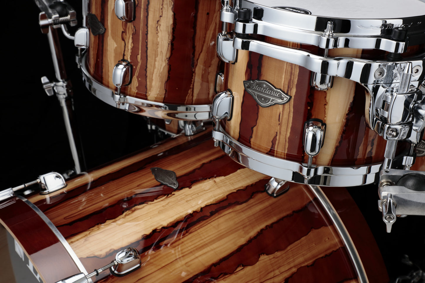 TAMA Starclassic Performer Shell Kit 5 teilig - Caramel Aurora/Chrom HW