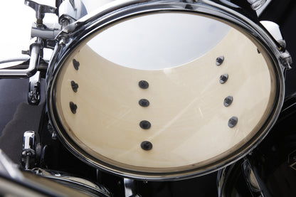 TAMA Stagestar Drum Set 5 teilig (22" BD) - Black Night Sparkle/Chrom HW + MEINL Cymbals BCS Cymbal Set