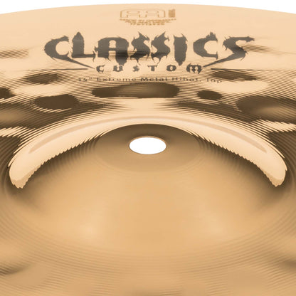 MEINL Cymbals Classics Custom Extreme Metal Cymbal Set - 14" Hihat, 18" Crash, 20" Ride