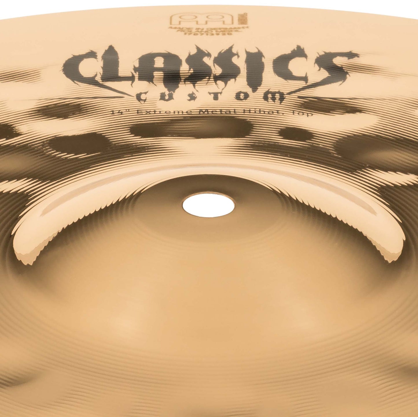 MEINL Cymbals Classics Custom Extreme Metal Cymbal Set - 14" Hihat, 18" Crash, 20" Ride