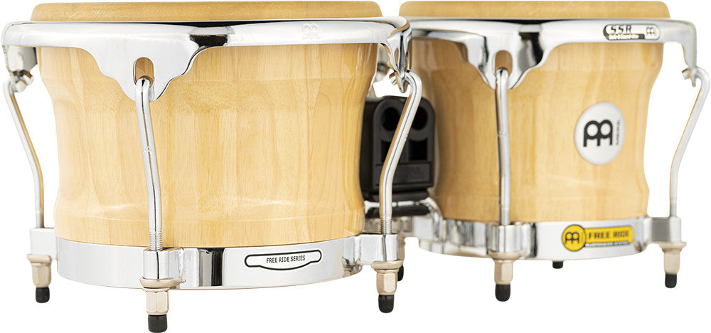 MEINL Percussion Professional Series Wood Bongo 7" Macho & 8 1/2" Hembra - Natural