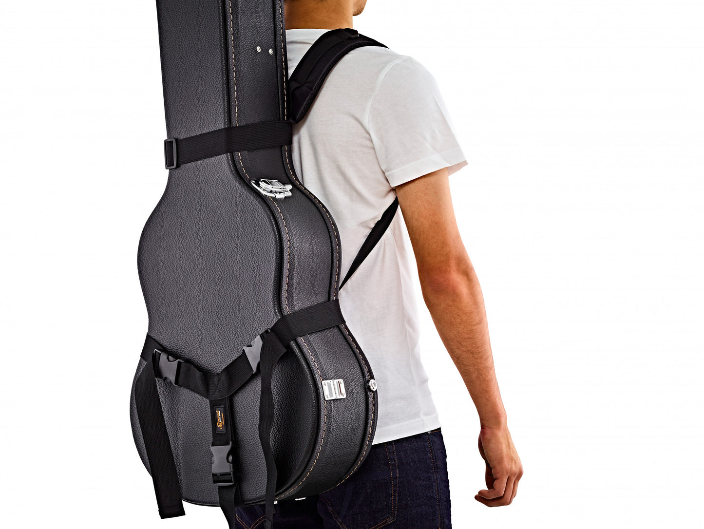 ORTEGA Back Pack Strap - Black Flat