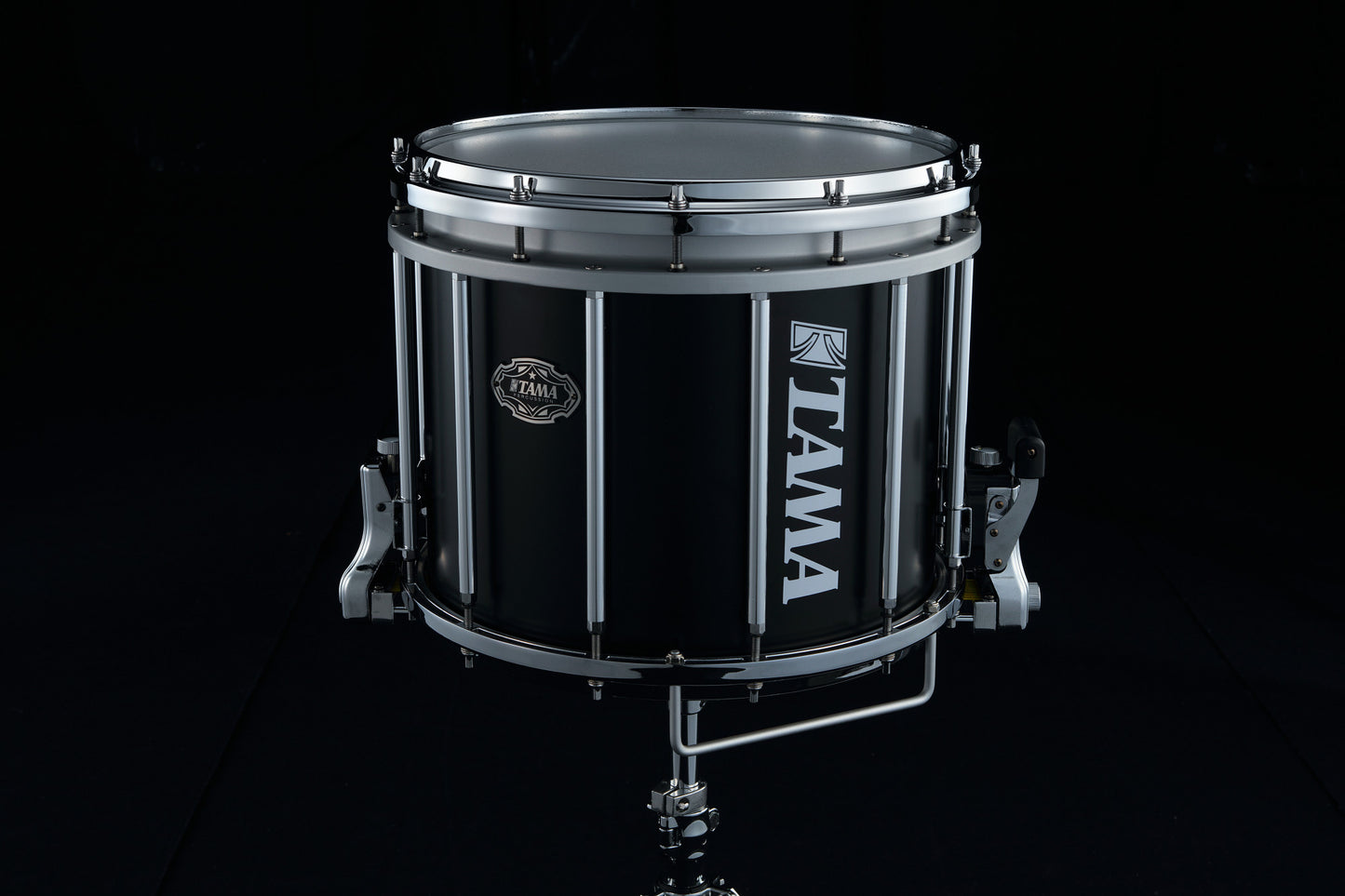 TAMA Starlight Marching Snare Drum 14" x 12" - Satin Black