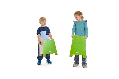 NINO Percussion Stackable Classroom Cajon Group Rhythm Set - 7 teilig