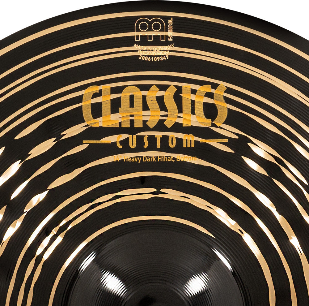 MEINL Cymbals Classics Custom Heavy Dark HiHat - 14"
