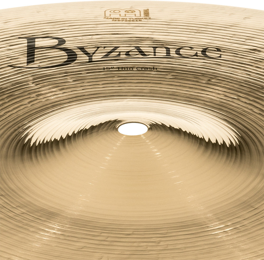 MEINL Cymbals Byzance Brilliant Thin Crash - 15"