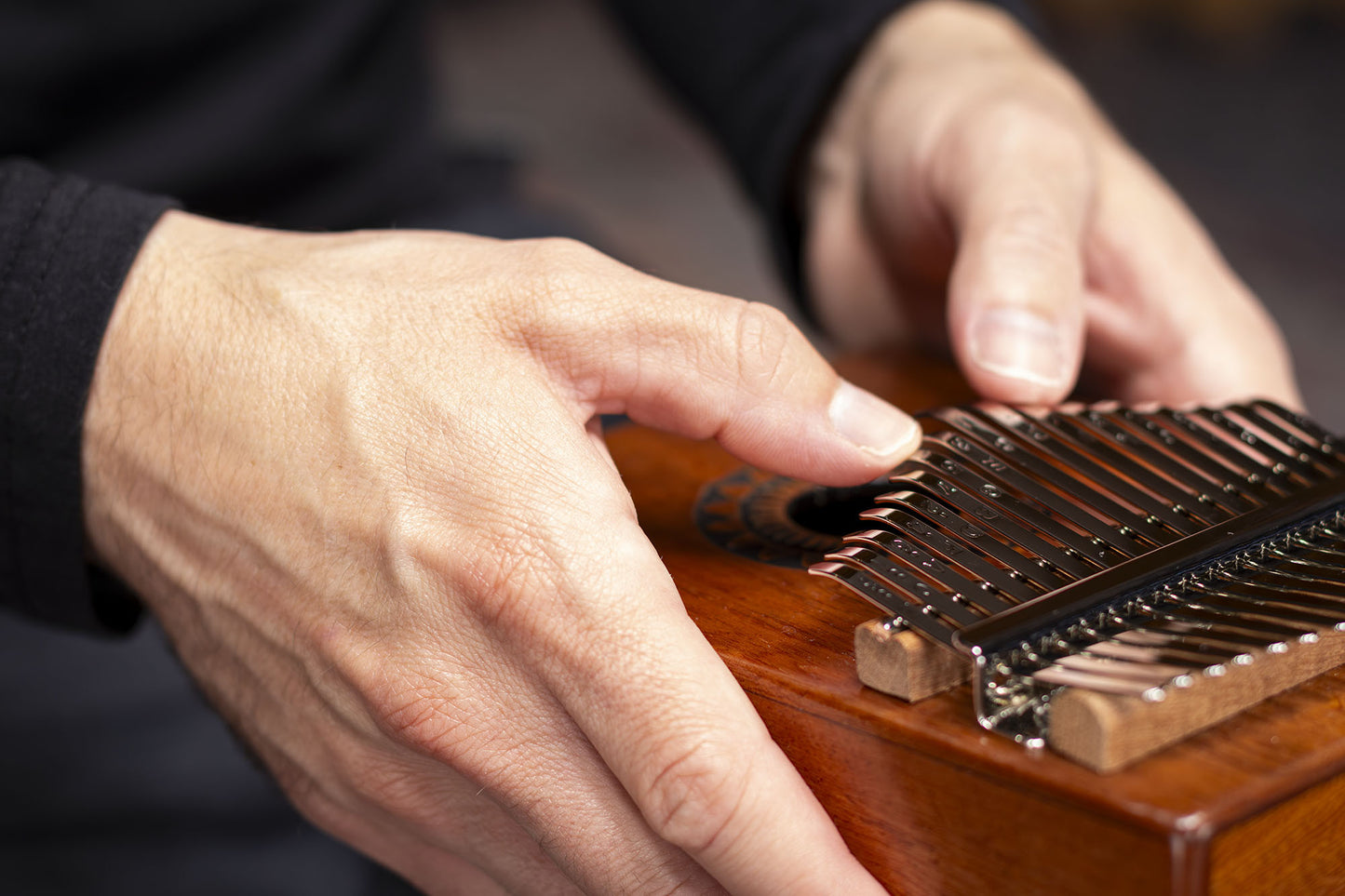 MEINL Percussion Sound Hole Designer Kalimba - Sun