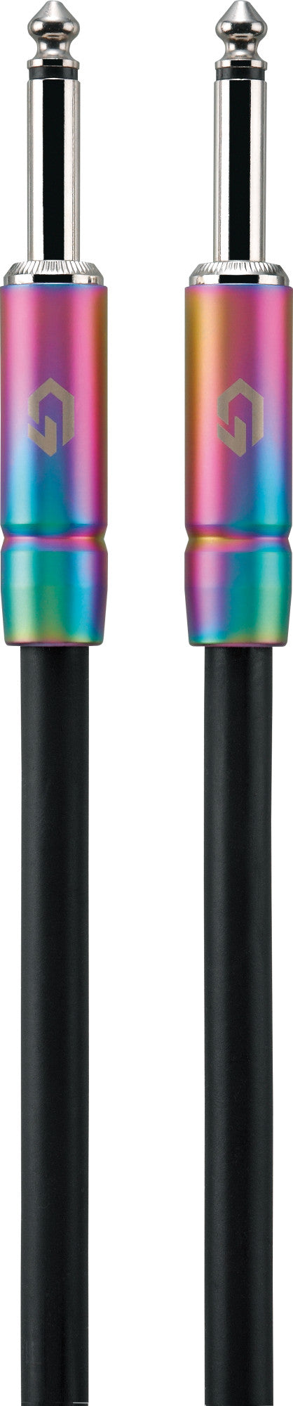 IBANEZ GLIDELINE Series Instrument Cable 6,10 m 2 Straight Plugs, Black