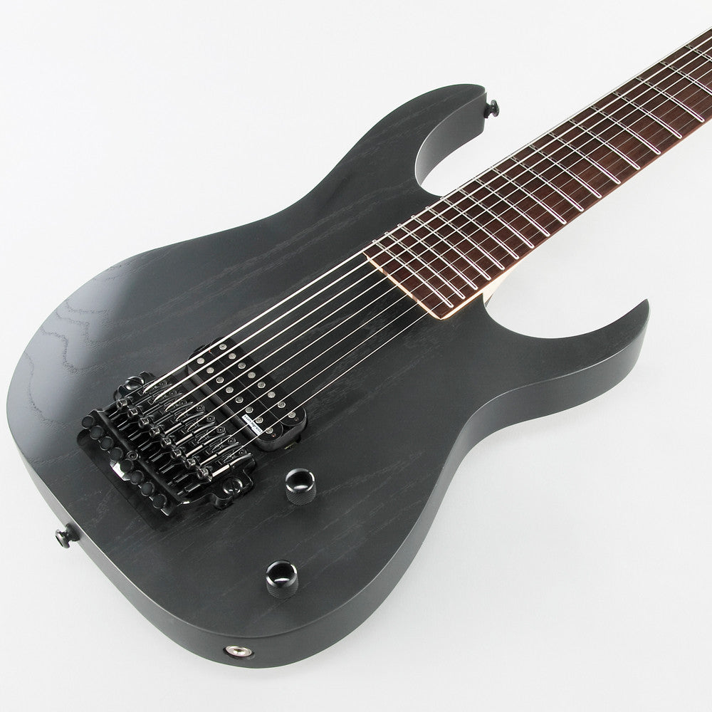 IBANEZ Mårten Hagström Signature Electric Guitar 8-String - Weathered Black + Gig Bag