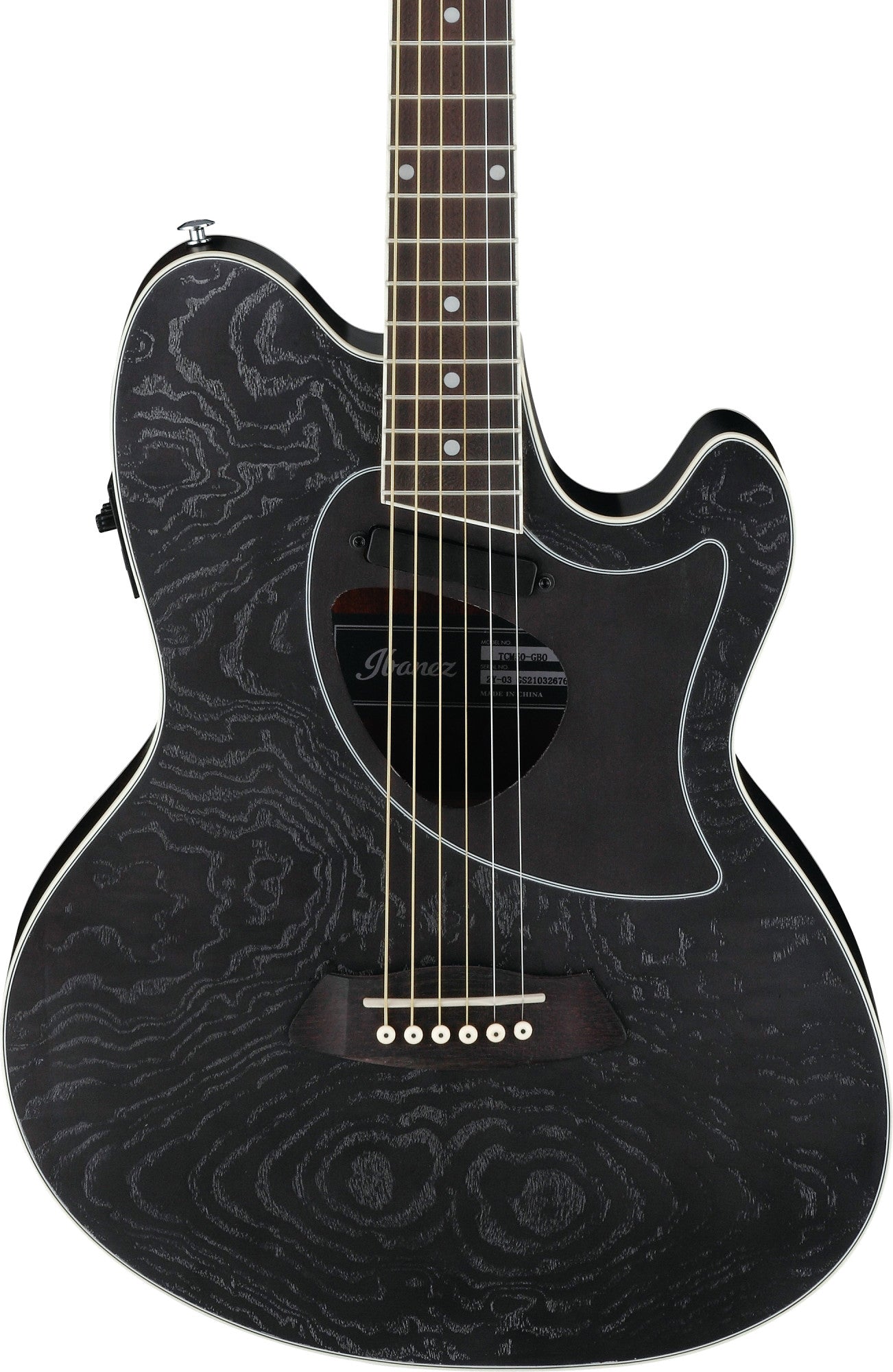 IBANEZ Talman Akustikgitarre 6-String - Galaxy Black Open Pore