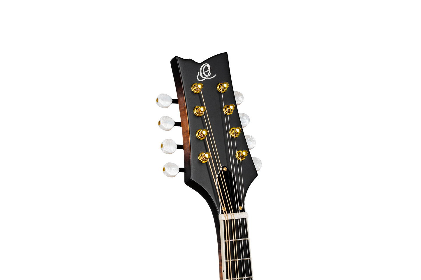 ORTEGA F-Style Serie Mandolin 8 String - Solid Spruce / Solid Flamed Antique Violin Oil + Bag