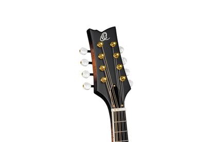 ORTEGA F-Style Serie Mandolin 8 String - Solid Spruce / Solid Flamed Antique Violin Oil + Bag
