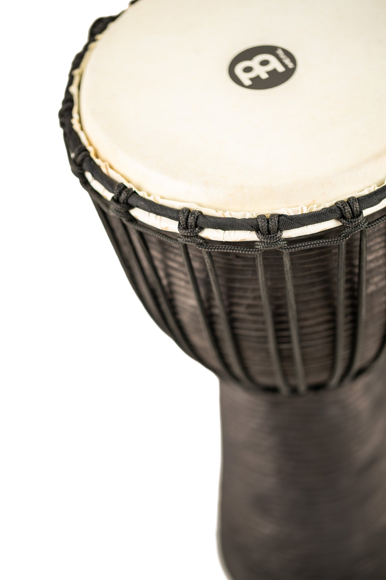 MEINL Percussion Headliner Rope Tuned Black River Series Djembe - 10"