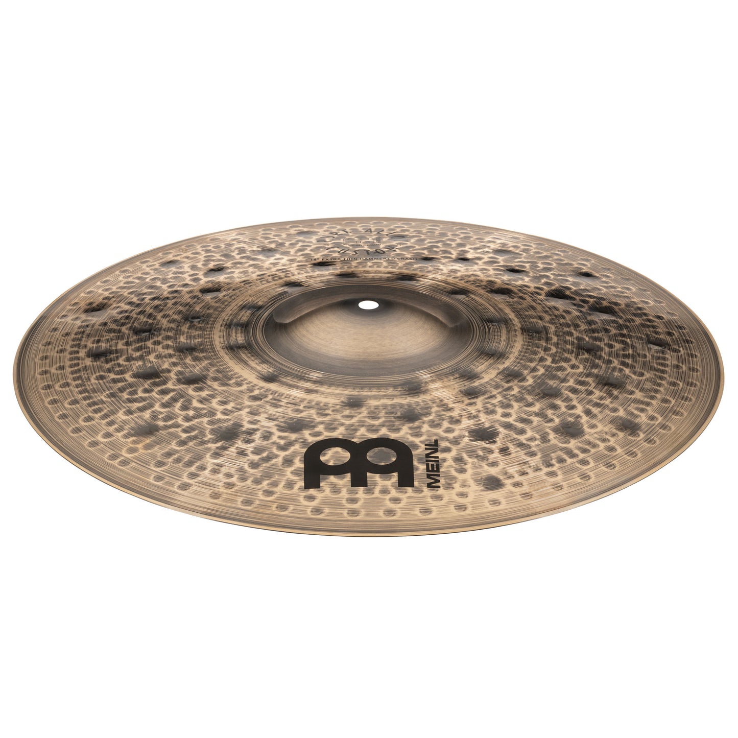 MEINL Cymbals Pure Alloy Custom Extra Thin Hammered Crash - 18"
