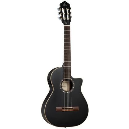 ORTEGA Family Series 3/4 Konzertgitarre 6-String - Satin Black + Gigbag