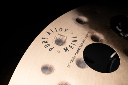 MEINL Cymbals Pure Alloy Extra Hammered Trash Crash - 18"