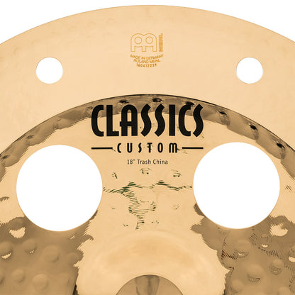 MEINL Cymbals Classics Custom Brilliant Trash China - 18"