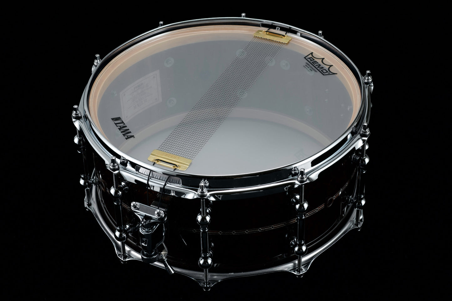 TAMA STAR Reserve Bubinga/Walnut Snare Drum 14" x 6,5" - Gloss Claro Walnut