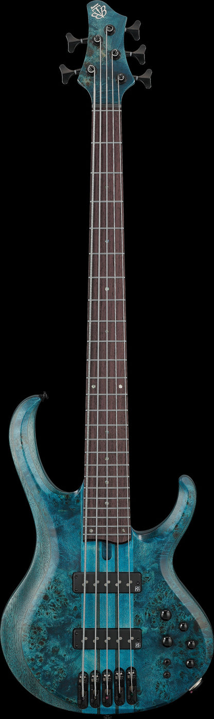 IBANEZ BTB Electric Bass 5-String - Cosmic Blue Low Gloss