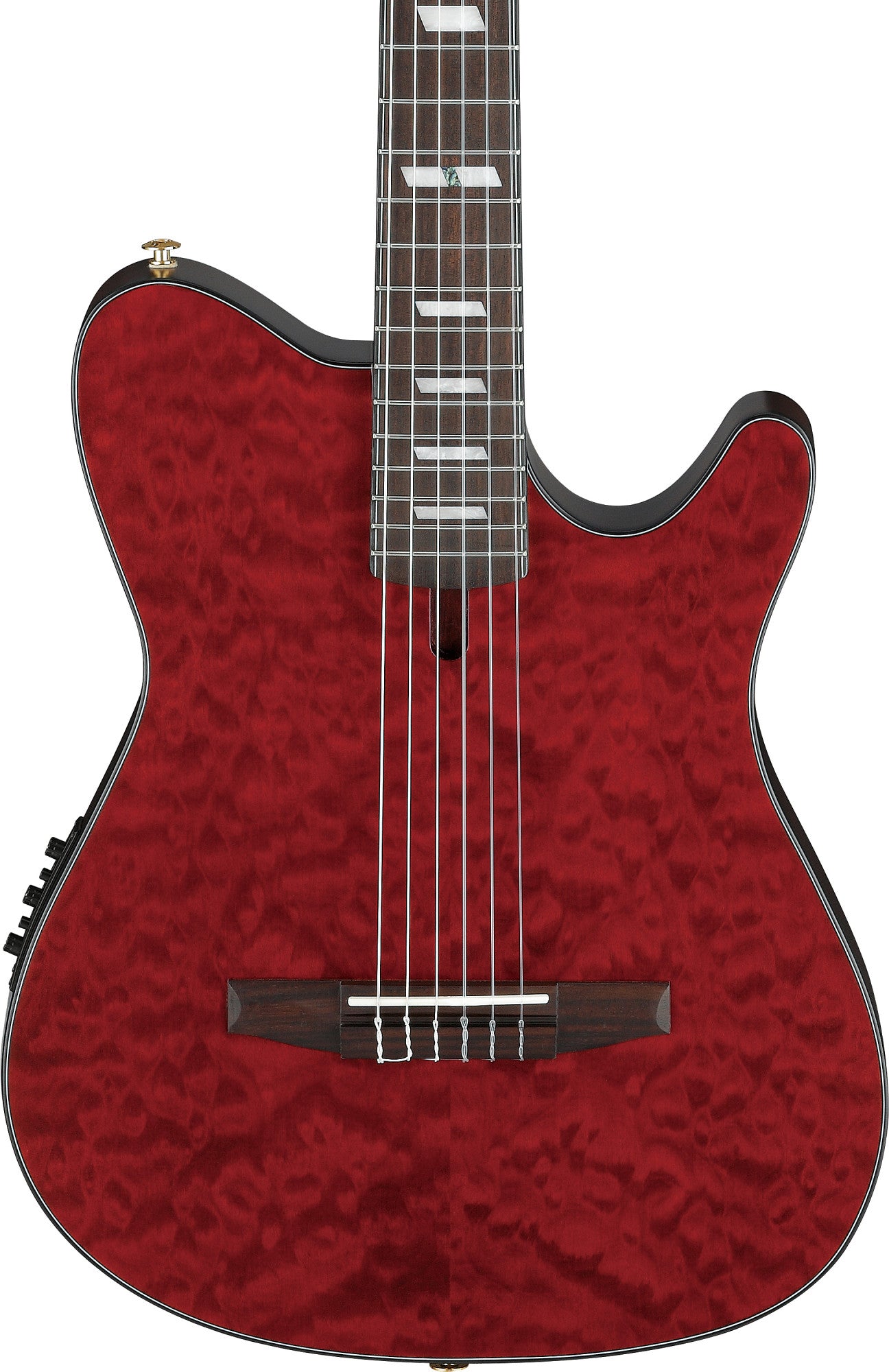 IBANEZ FRH Nylon-Saiten-Gitarre 6-String - Wine Red Low Gloss