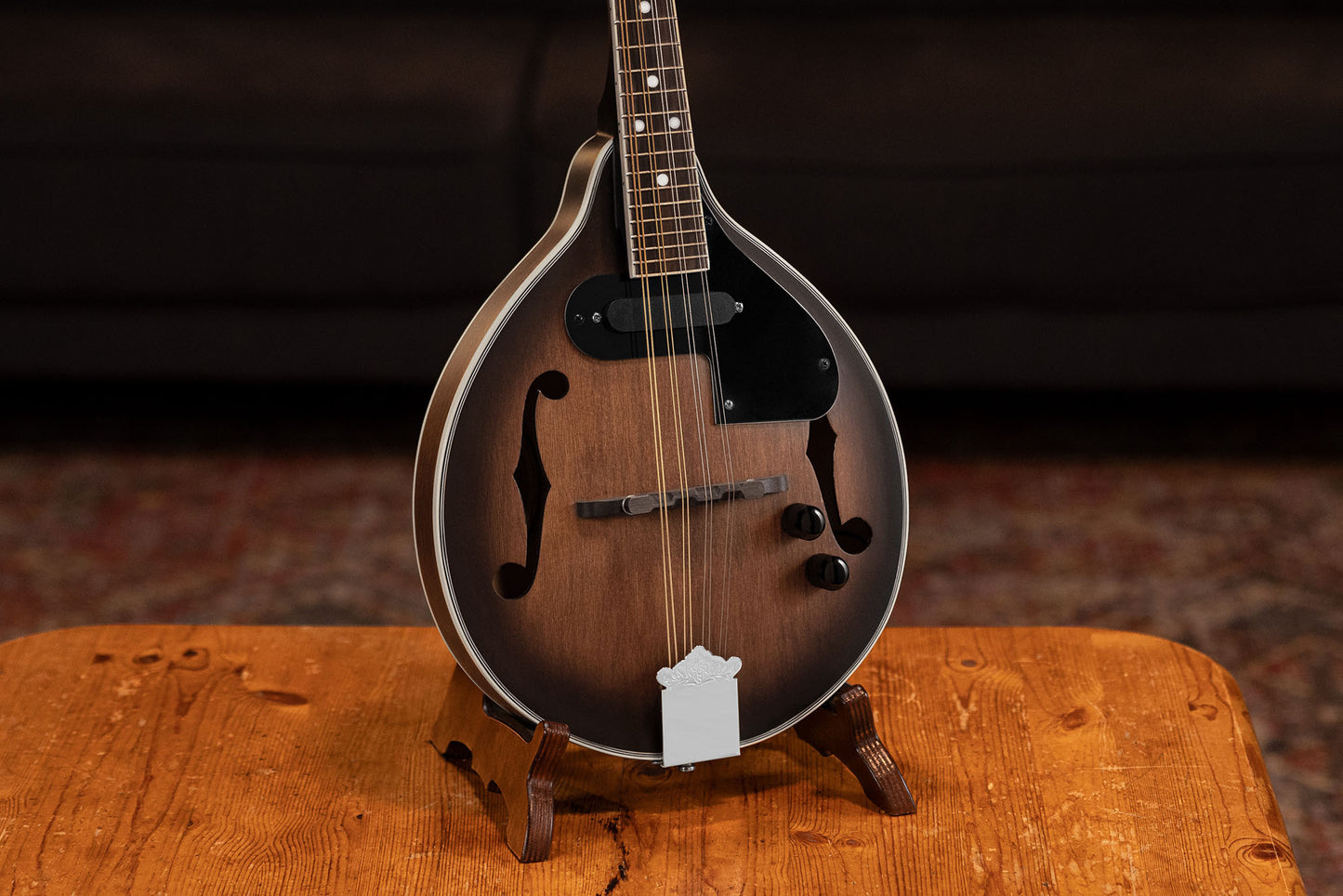 ORTEGA Americana Series A-Style Mandolin 8 String - Maple Satin Whiskey Burst