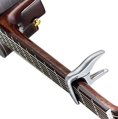 ORTEGA Flat Guitar Capo - Chrome