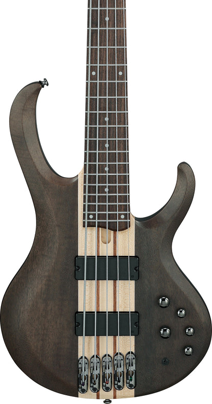 IBANEZ BTB Electric Bass 5-String - Transparent Gray Flat