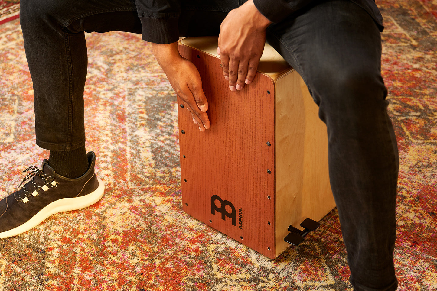 MEINL Percussion Snarecraft Professional Series Cajon 100 - American White Ash