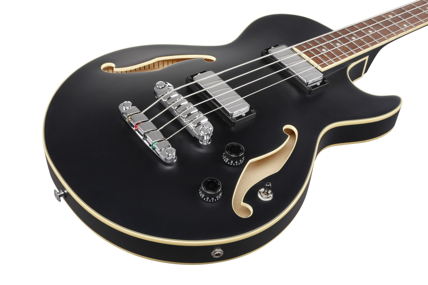 IBANEZ Artcore Hollow Body Bass 4-String - Black Flat
