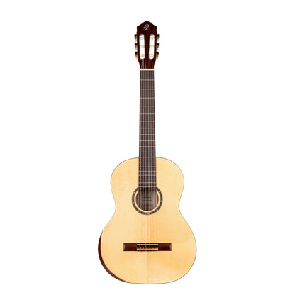ORTEGA Student Series Pro DeLuxe 4/4 Classical Guitar 6 String - Solid Spruce / Catalpa Natural