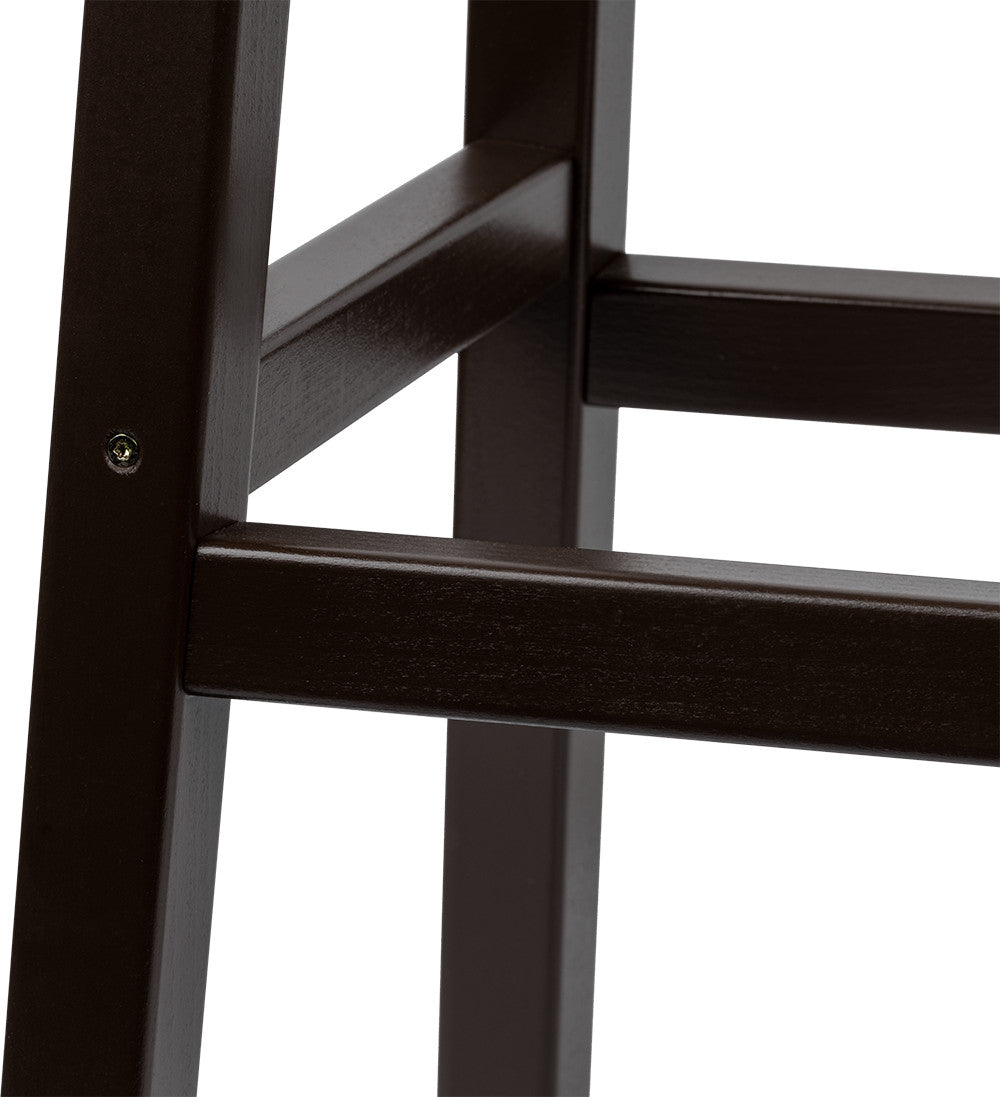 ORTEGA Wood-Bar-Stool 30" - Natural/Brown