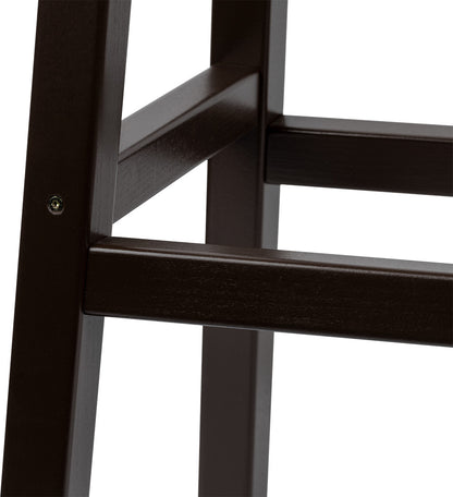 ORTEGA Wood-Bar-Stool 30" - Natural/Brown