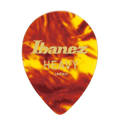 IBANEZ Celluloid Picks 6er Pack - Yellow Brown Marbled