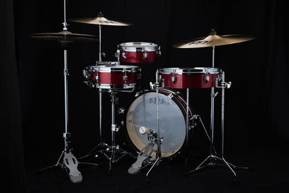TAMA Club-Jam Pancake Shell Kit 4 teilig - Burnt Red Mist/Chrom HW