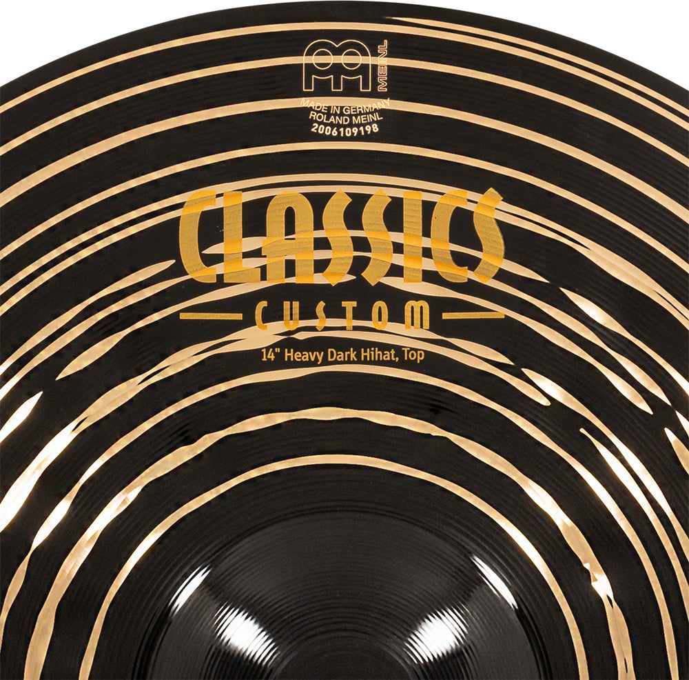 MEINL Cymbals Classics Custom Heavy Dark HiHat - 14"