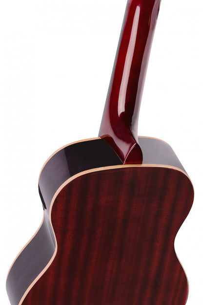 ORTEGA Family Series 1/4 Classical Guitar 6 String - Wine Red + Gigbag