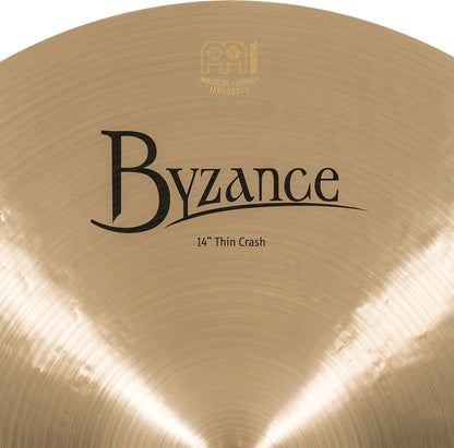 MEINL Cymbals Byzance Traditional Thin Crash - 14"