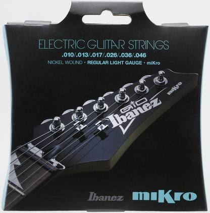 IBANEZ Saiten Set für 6 String E-Gitarre - Mikro Scale