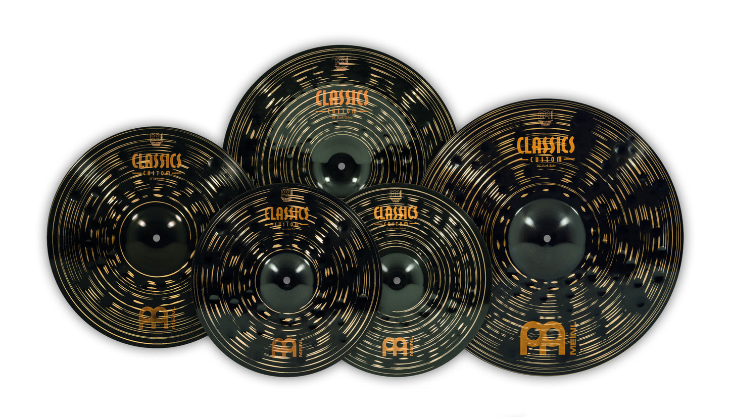MEINL Cymbals Classics Custom Dark Expanded Cymbal Set