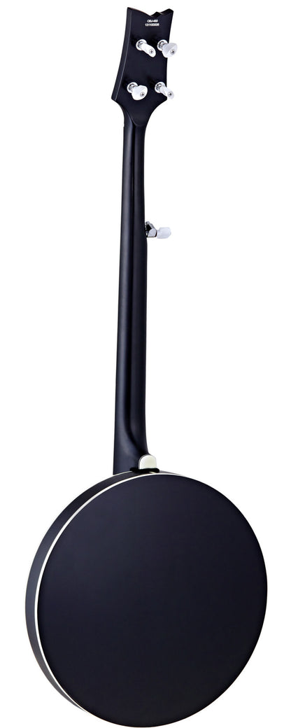 ORTEGA Raven Series Banjo 5 String - Mahogany Black + Bag