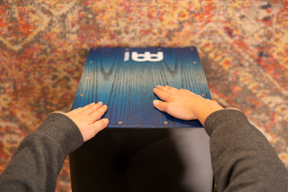 MEINL Percussion Headliner® Series Snare Cajon - Pacific Blue Fade