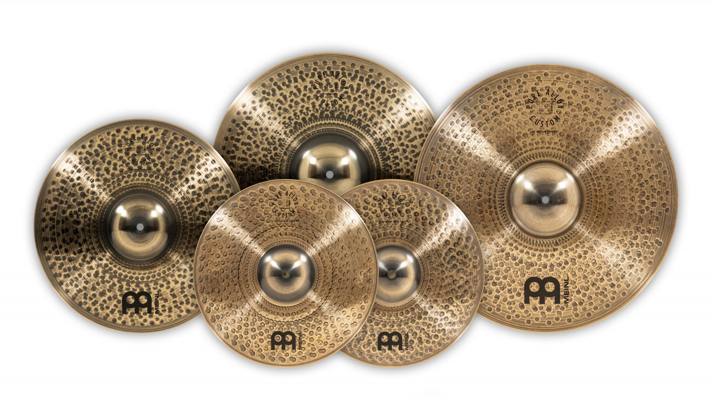 MEINL Cymbals Pure Alloy Custom Expanded Set