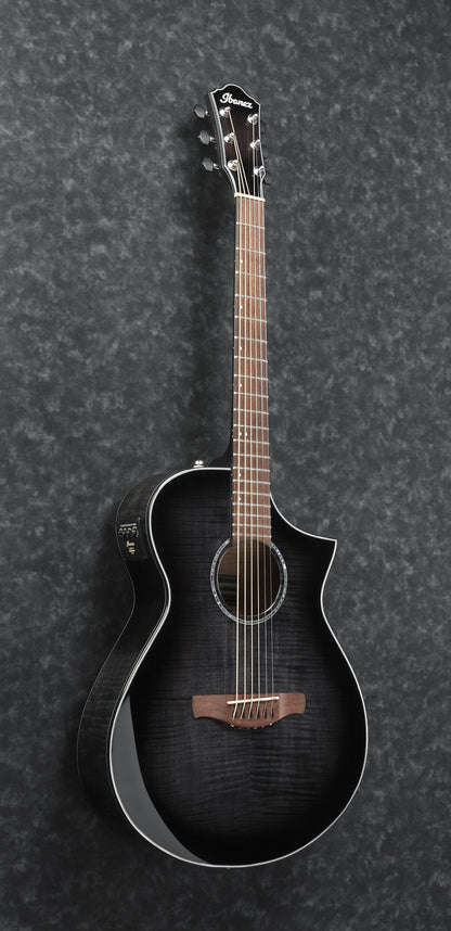 IBANEZ AEWC Akustikgitarre 6-String - Transparent Black Sunburst