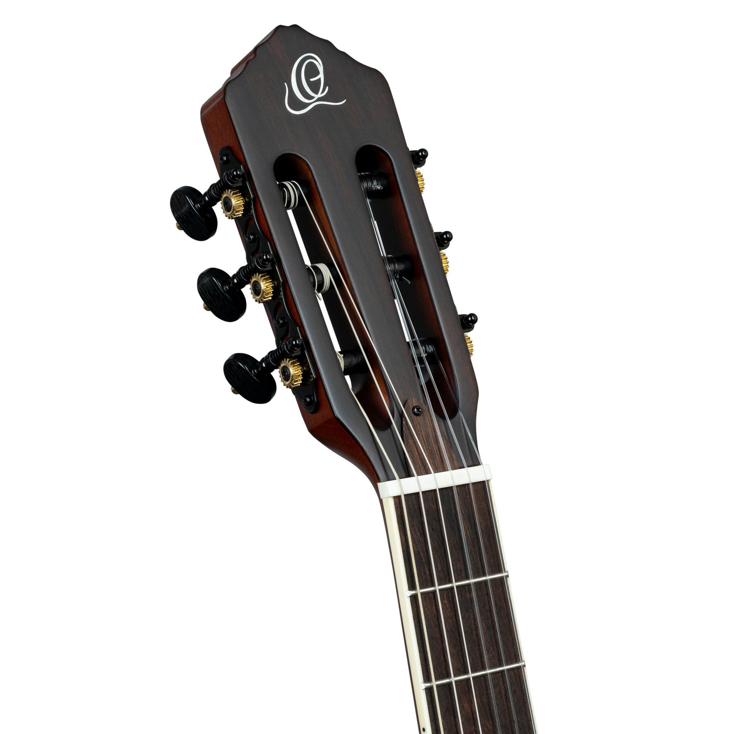 ORTEGA TourPlayer DeLuxe Nylon String Guitar 6-String - Spruce Black + Gig Bag