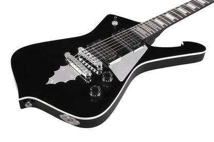 IBANEZ Paul Stanley "KISS" Signature E-Gitarre 6-String - Black + Gigbag